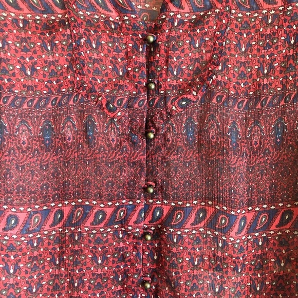 Converse | sheer bell sleeve top - Picture 7 of 8